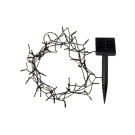 Solar Green Solar Fairy Lights - White